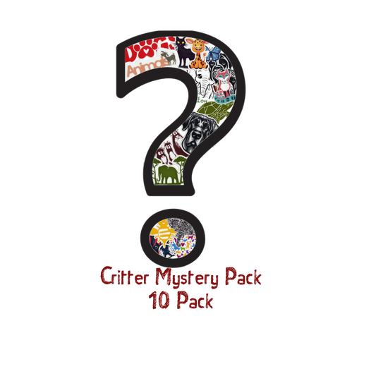 Critter Mystery Sticker 10 Pack