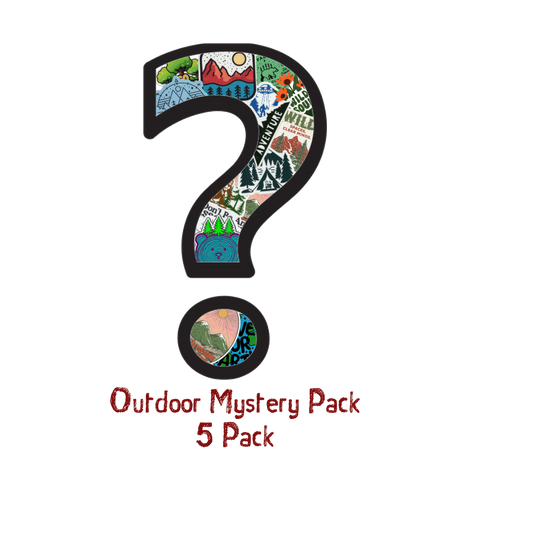 Outdoor Mystery Sticker 5 Pack
