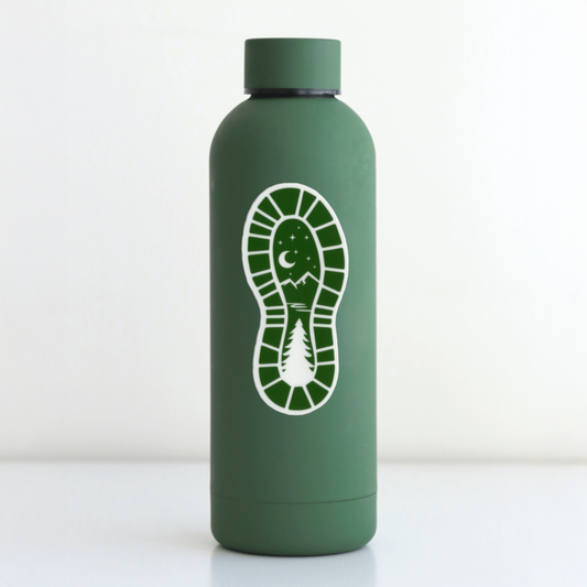 Durable, vinyl, die-cut, Outdoor Boot Sticker.