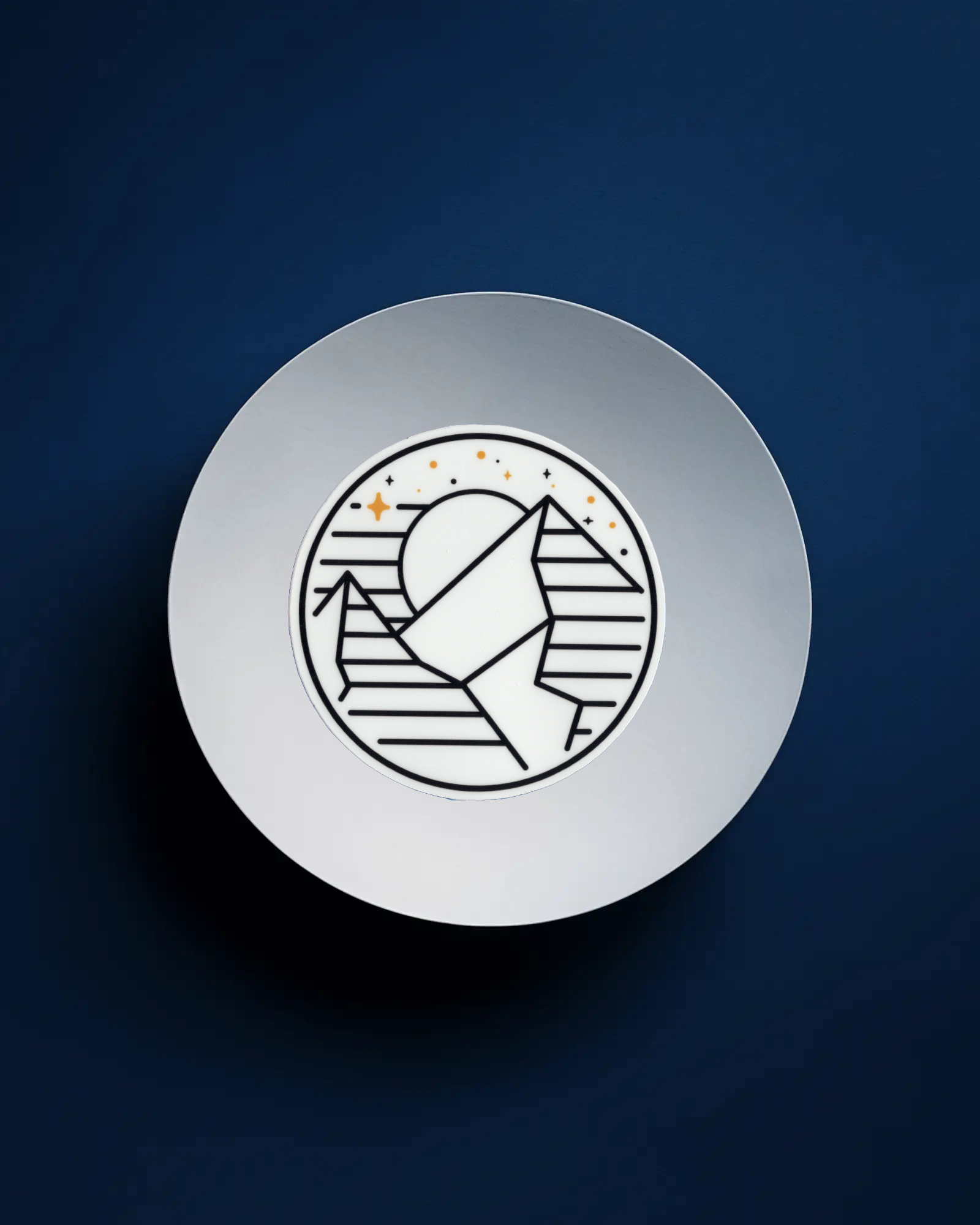 Durable vinyl, die-cut Outdoors Sticker