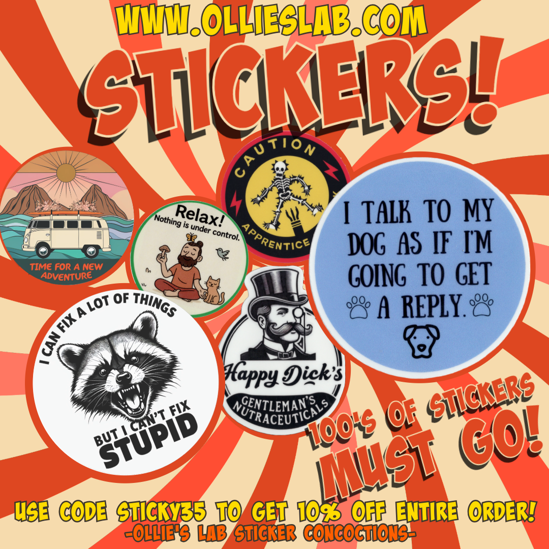 Durable Vinyl Long Lasting Stickers