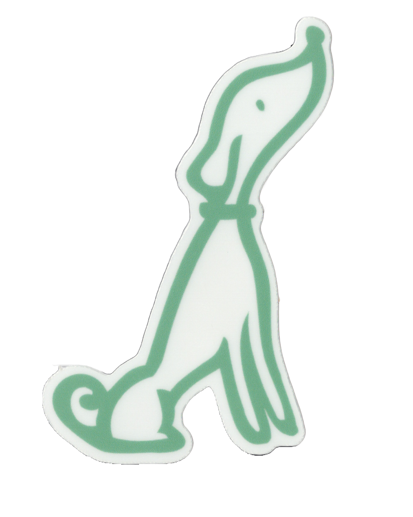 Durable vinyl, die-cut Puppy 2 Sticker