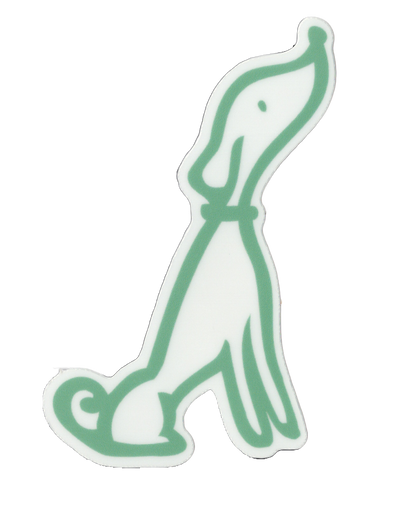 Durable vinyl, die-cut Puppy 2 Sticker