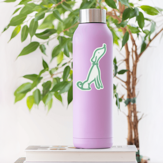Durable, vinyl, die-cut, Puppy 2 Sticker.