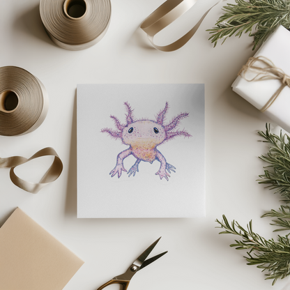 Durable, vinyl, die-cut, Sea Critter Sticker.