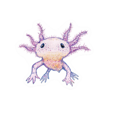 Our Sea Critter Sticker! unique high-quality, vinyl, die-cut, eco-friendly stickers