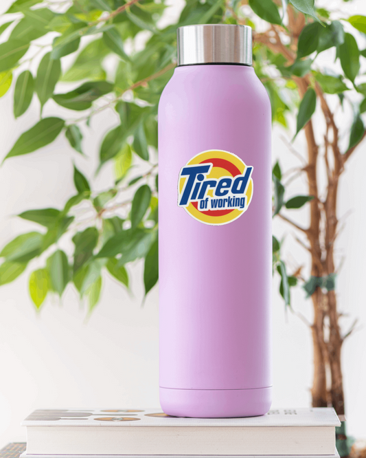Tired Sticker