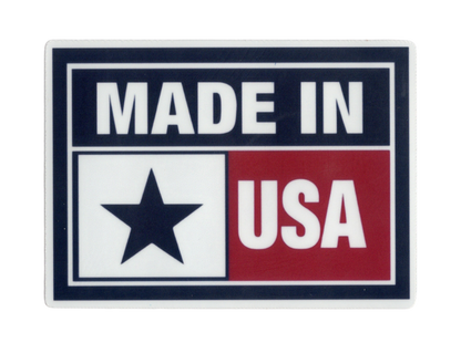 Durable vinyl die-cut USA Made Sticker