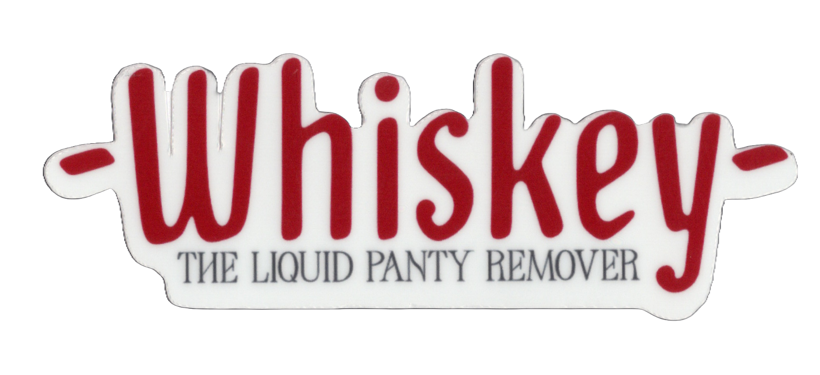 Durable vinyl, die-cut Whiskey 2 Sticker