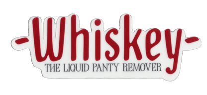 Durable vinyl, die-cut Whiskey 2 Sticker