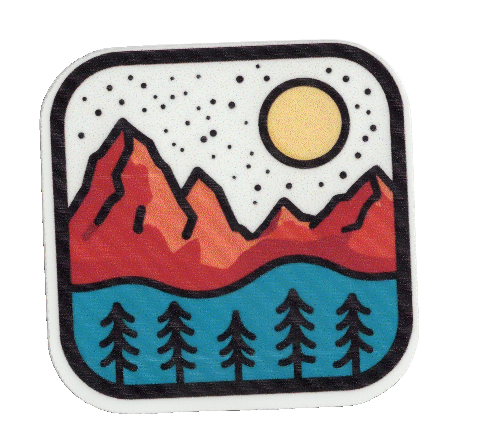 Durable vinyl, die-cut Wilderness 2 Sticker