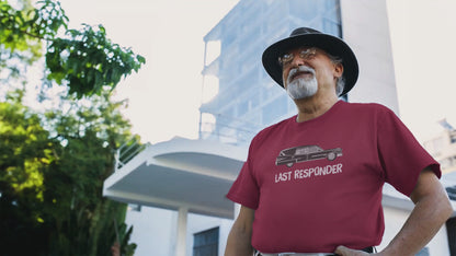 Ollie's: 'LAST RESPONDER' - 100% Cotton T-shirt.