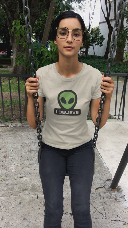 Ollie's: "I Believe" - 100% Cotton Graphic T-Shirt