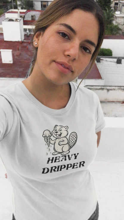 Ollie's: "Heavy Dripper" - 100% Cotton Graphic T-Shirt