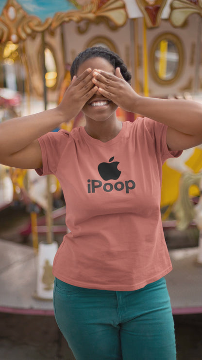 Ollie's: 'iPoop' - 100% Cotton T-shirt